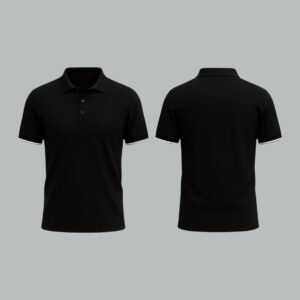 Camiseta Polo Tradicional Masculina C/ Filete No Braço